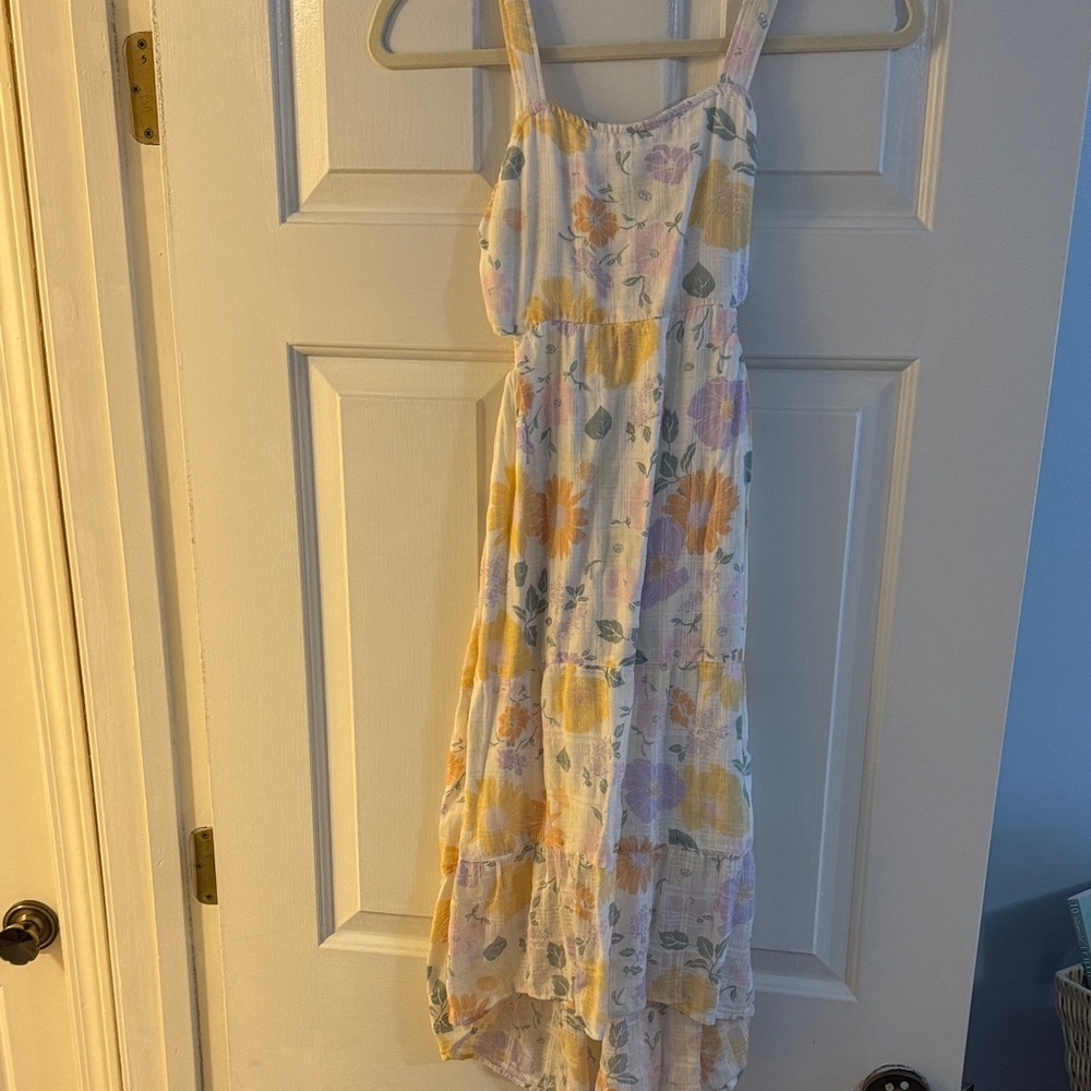 Abercrombie Kids Floral Dress - Yellow and Purple